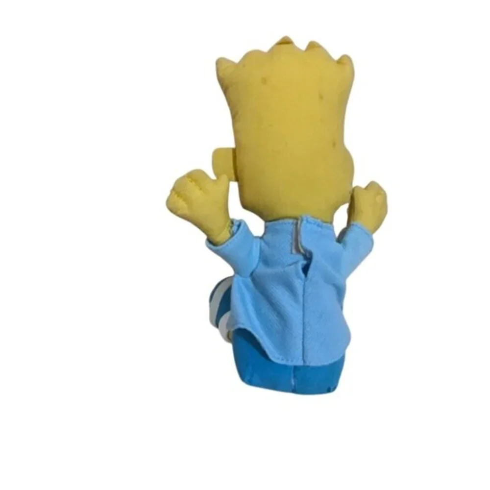 vtg  Bart Simpson No‎ Way Man Suction Cup Plush Doll 12 Inch 1990 Matt Groening